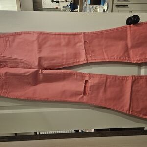 Pink Distressed Women's Jeans